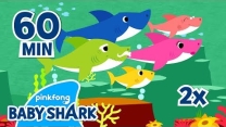 FASTER Baby Shark 1 hour | Baby Shark Chipmunk | Baby Shark 1hour | Baby Shark Official